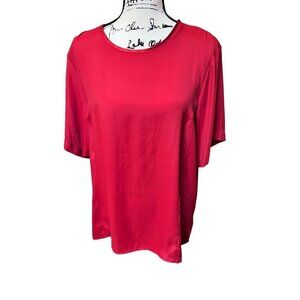 Liz Baker Essentials Red womans blouse Size 1X
600